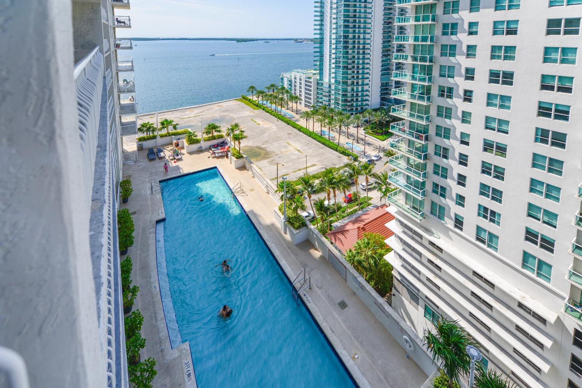 Amazing 3 Bedroom Condo At Brickell With Pool ميامي المظهر الخارجي الصورة